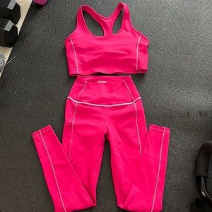 Splits59 Tex flex hot pink blue trim set